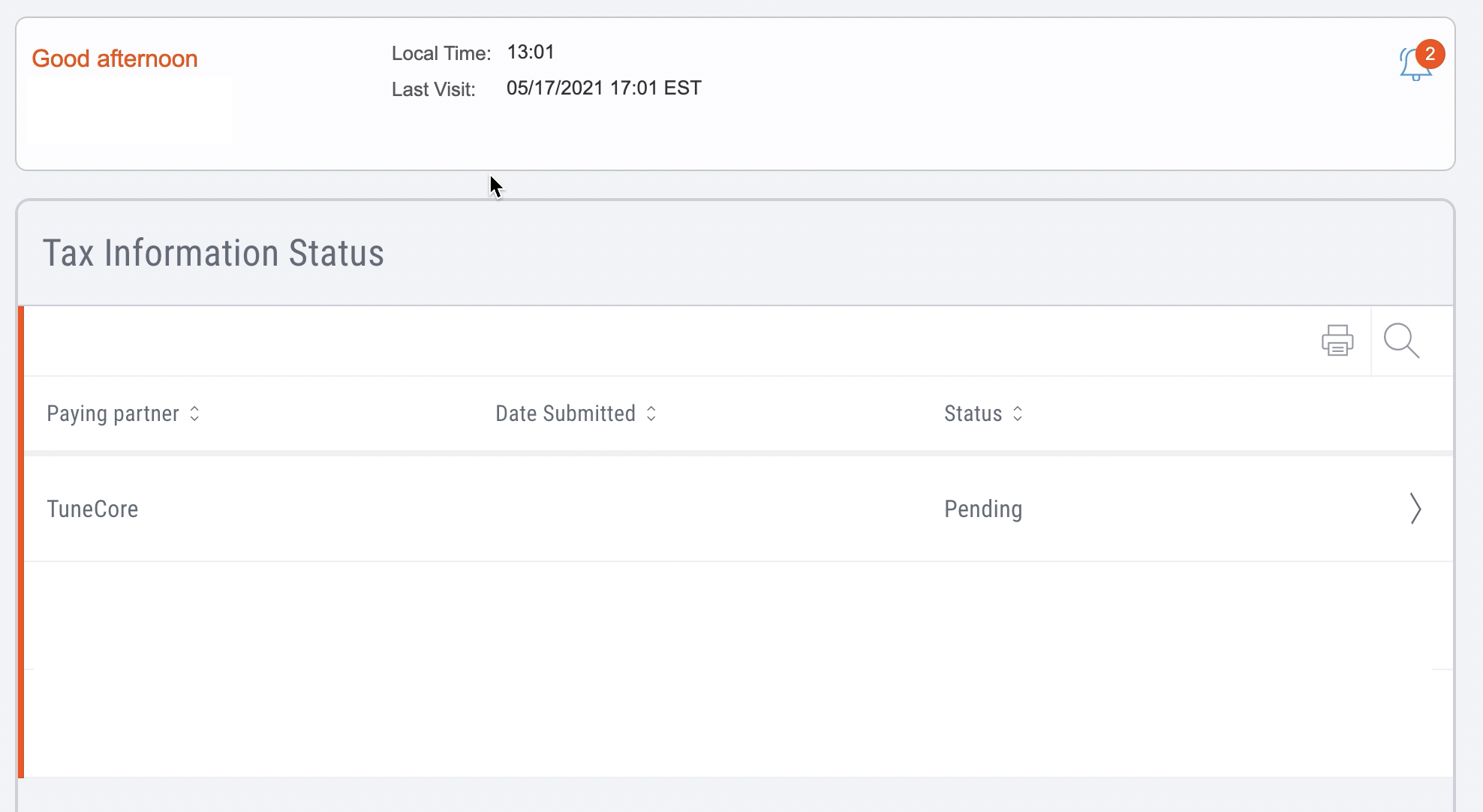 How Do I Submit My Tax Form to Payoneer? TuneCore